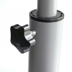 Flipchart magnetic mobil cu brate 70x100 cm Visual