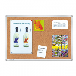 Panou pluta Legamaster Universal, rama aluminiu, 100 x 150 cm