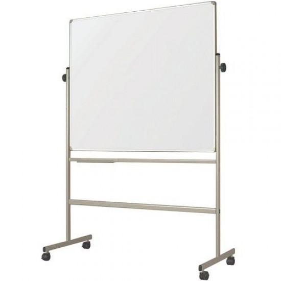 Tabla magnetica - whiteboard, rotativ, cu doua fete, 120 x 150 cm, SMART