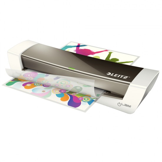 Laminator LEITZ iLAM Home Office A4, 80-125 microni - gri