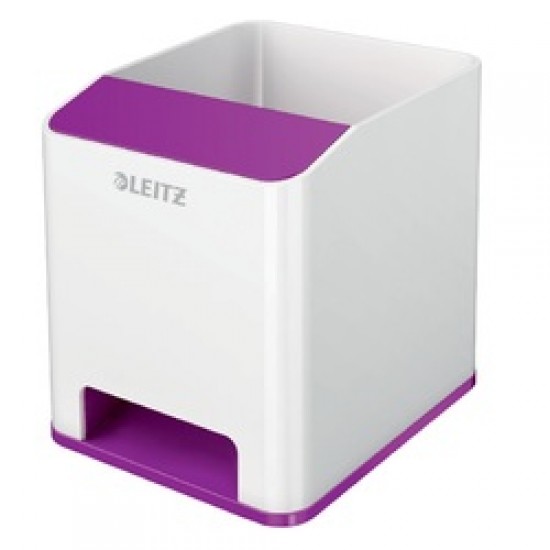 Suport instrumente de scris LEITZ WOW, PS, cu amplificare sunet, culori duale