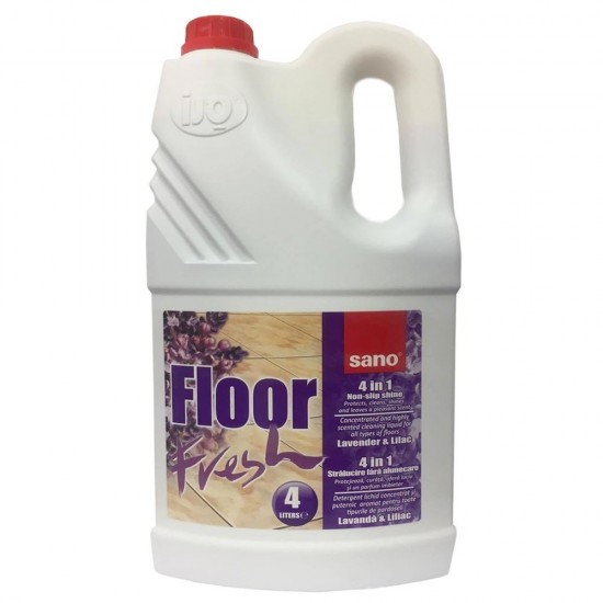 Detergent pardoseli Sano Floor Fresh Liliac 4L