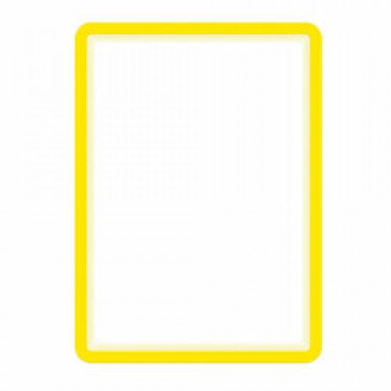 Buzunar magnetic pentru documente A4, cu rama color, 2 buc/set