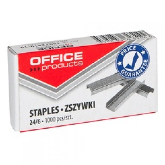 Capse 24/6 , 1000 buc/cutie Office Products