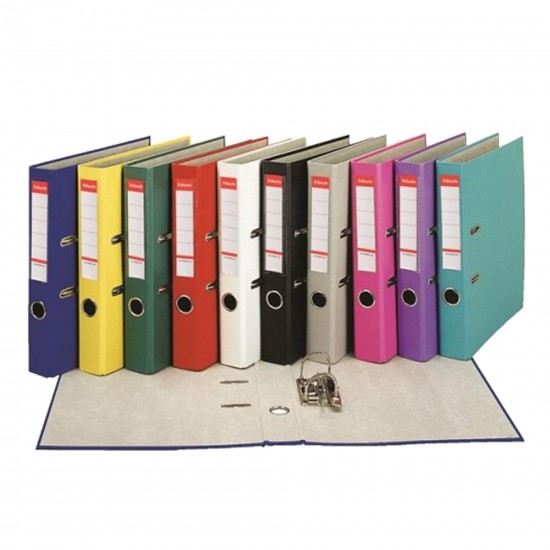 Biblioraft Esselte Economy, 50 mm, Diverse culori