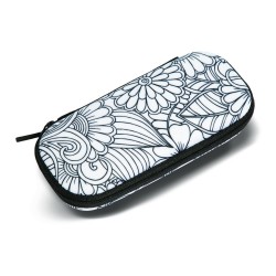 Penar cu fermoar, ZIPIT Color In - Big Flowers-2019