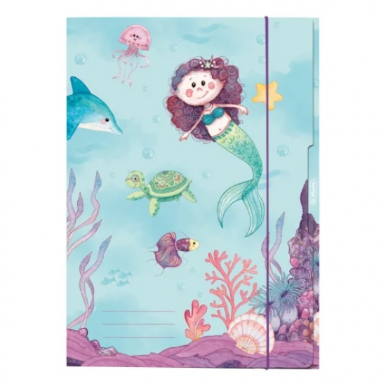 MAPA CU ELASTIC A3 CARTON MOTIV MERMAID