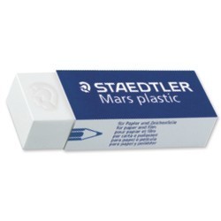Radiera pt. creion, 65 x 23 x 13mm, STAEDTLER Mars plastic