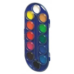 ACUARELE HERLITZ, 12CULORI LOCOMOTIF