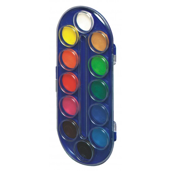 ACUARELE HERLITZ, 12CULORI LOCOMOTIF