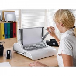 Aparat de indosariat electric (pentru inele din plastic), FELLOWES Pulsar e 300