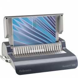Aparat de indosariat electric (pentru inele din plastic), FELLOWES Quasar e 500