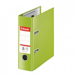 Biblioraft dublu plastifiat, A5, 7.5cm, VERDE, ESSELTE No. 1 Power VIVIDA
