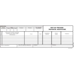 Bon consum colectiv, format 1-2A4, tipar fata, autocopiativ, 100 file-carnet