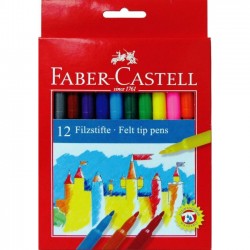 Carioci, 24 culori/set, FABER CASTELL Jumbo