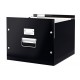 Cutie pentru dosare suspendabile, negru, LEITZ Click & Store