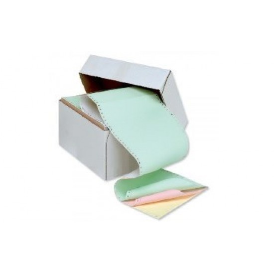 Hartie pentru imprimante matriceale A3, 2 ex., a-c, gramaj 56-55 g/mp, 850 seturi/cutie, LISTING