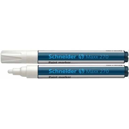 Marker cu vopsea SCHNEIDER Maxx 270, varf rotund 1-3mm