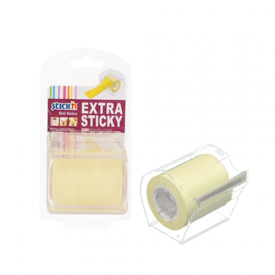 Notes autoadeziv in rola cu dispenser