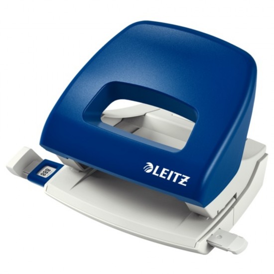 Perforator plastic LEITZ 5038 NeXXT Series, 16 coli - albastru