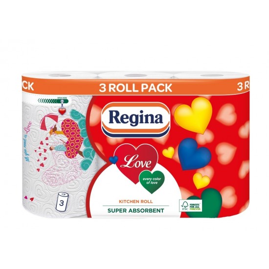 Prosoape Regina Love, 3 straturi, 3 role
