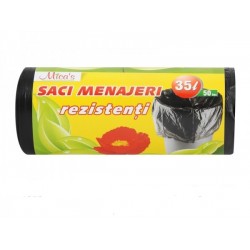 Saci menajeri Mica's, 35L, 50 buc/rola