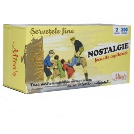 Servetele faciale MICAS, 2 straturi, 200 buc./cutie