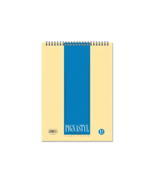 Bloc notes, spira, format A4, 50 file, dictando, PIGNA Styl