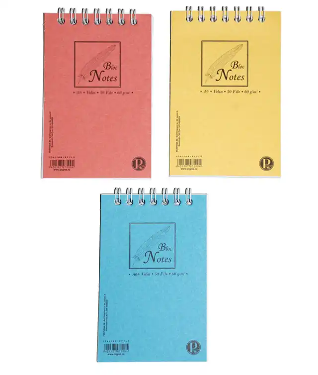 Bloc notes, spira, format A6, 50 file, matematica PIGNA Basic