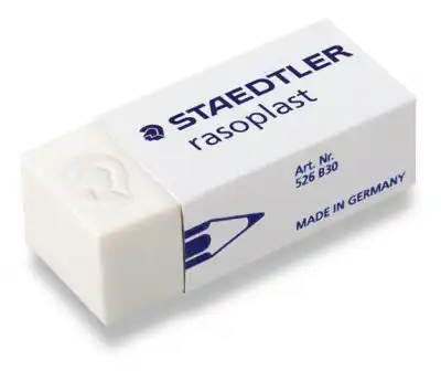 Radiera pt. creion, 43 x 19 x 13mm, STAEDTLER rasoplast