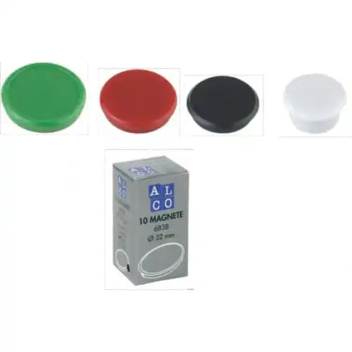 Magneti 38mm, strong, 10/cutie, ALCO