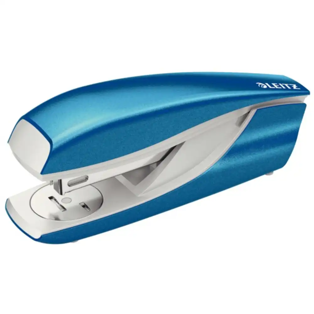 Capsator metalic, LEITZ WOW 5502 NeXXt Series, 30 coli – albastru metalizat