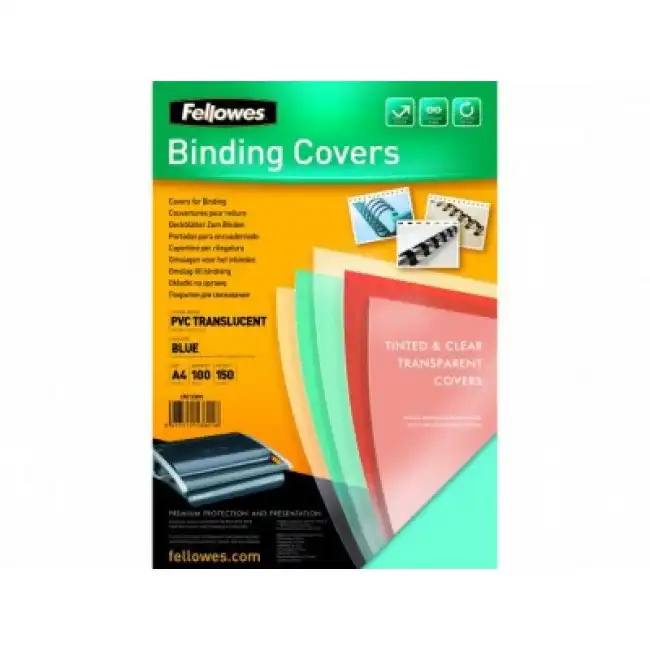 Coperti transparente, A4, 200 microni, 100 buc/top, FELLOWES