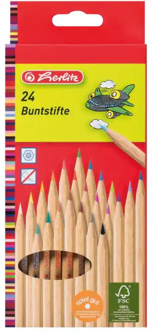 CREIOANE COLOR NATUR, SET 24, Herlitz