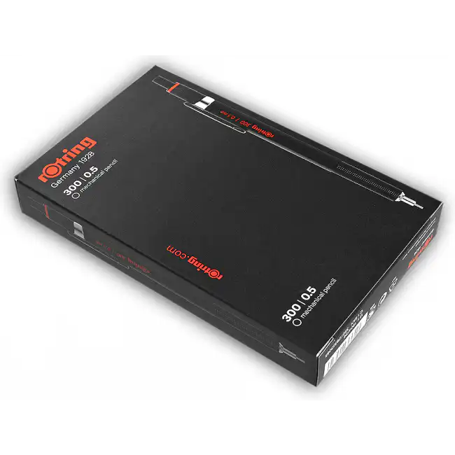 Creion mecanic, 0.5mm, negru, ROTRING 300