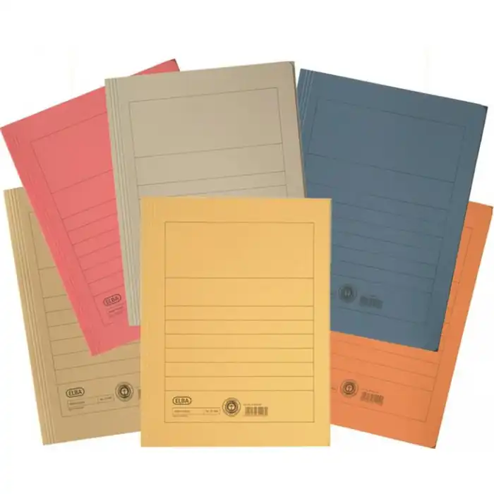 Dosar carton plic ELBA – rosu