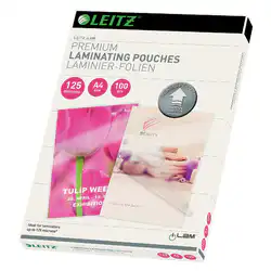 Folie LEITZ UDT pentru laminare la cald, A4, 125 microni 100 folii/top
