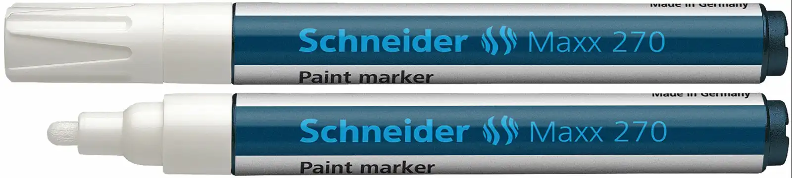 Marker cu vopsea SCHNEIDER Maxx 270, varf rotund 1-3mm