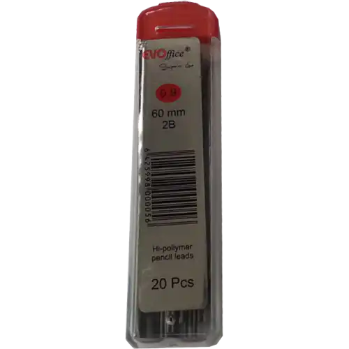Mine creion 0.7mm, HB, 20 buc/etui, EVOffice