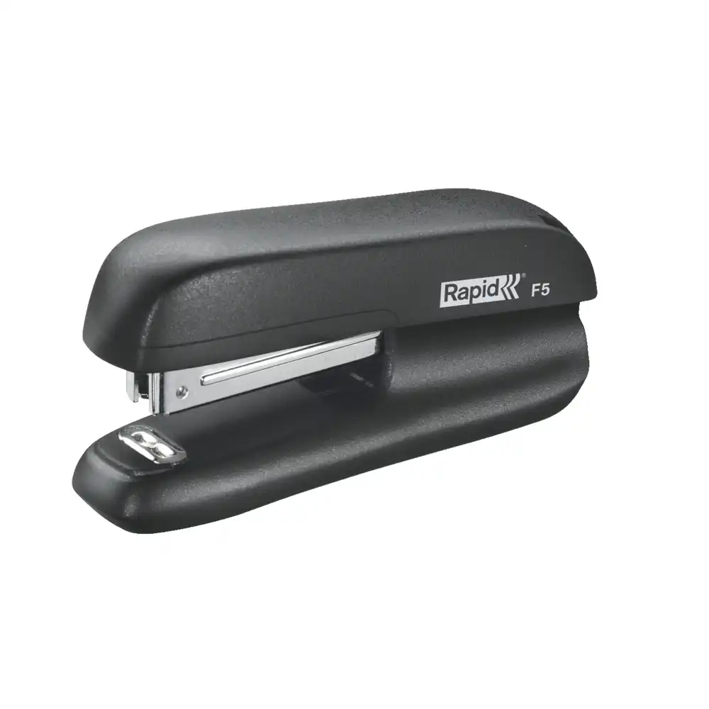 Mini-capsator plastic RAPID F5, 10 coli – negru