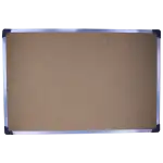 Panou pluta 2 fete cu rama aluminiu 90×120 cm EVOffice