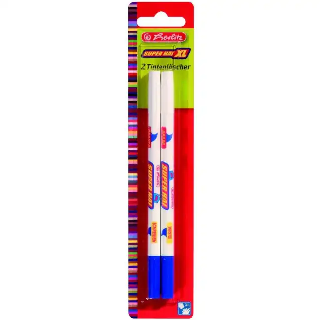 Creion corector cu rescriere, 2mm, 2 buc/set, HERLITZ Super Hai