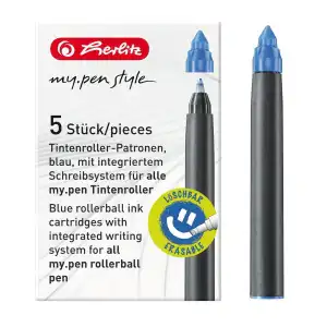 REZERVA ROLLER MY.PEN CERNEALA ALBASTRA SET 5 BUCATI – BLISTER