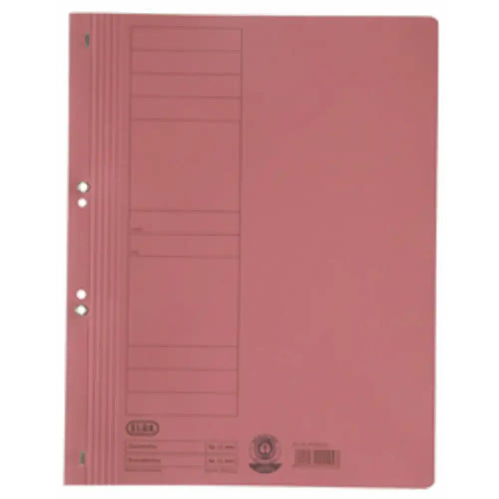 Dosar carton cu capse 1/1 ELBA – rosu