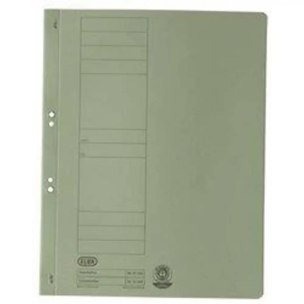 Dosar carton cu capse 1/1 ELBA – verde