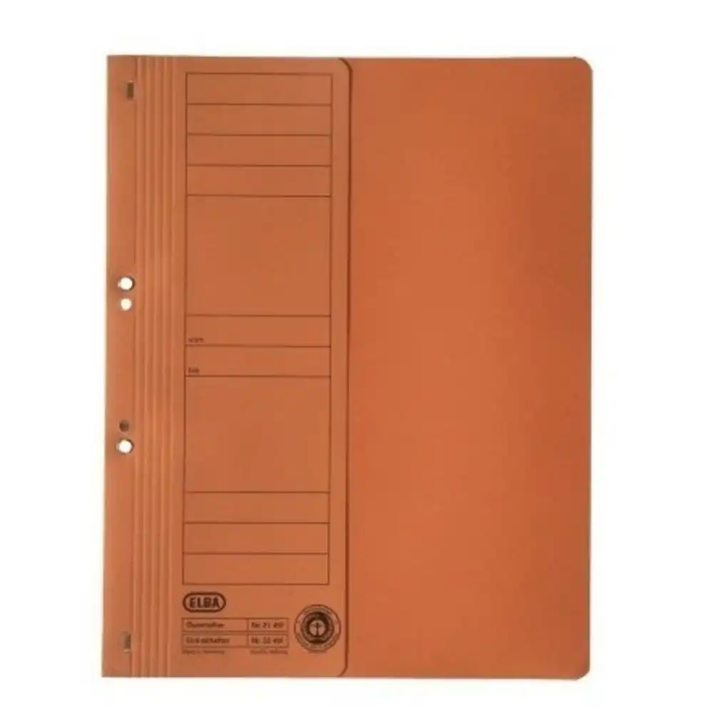 Dosar carton cu capse 1/2 ELBA – orange