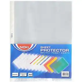 File protectie A4 Cristal 75 Microni 100-Set Noki