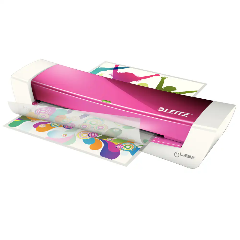 Laminator LEITZ iLAM Home Office A4, 80-125 microni – roz