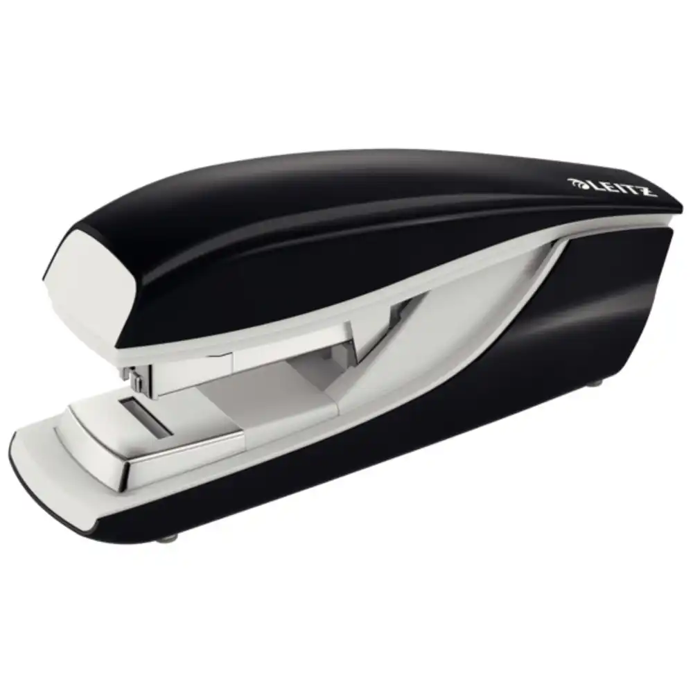 Capsator metalic, LEITZ 5523 NeXXt Series, 40 coli, capsare plata – negru