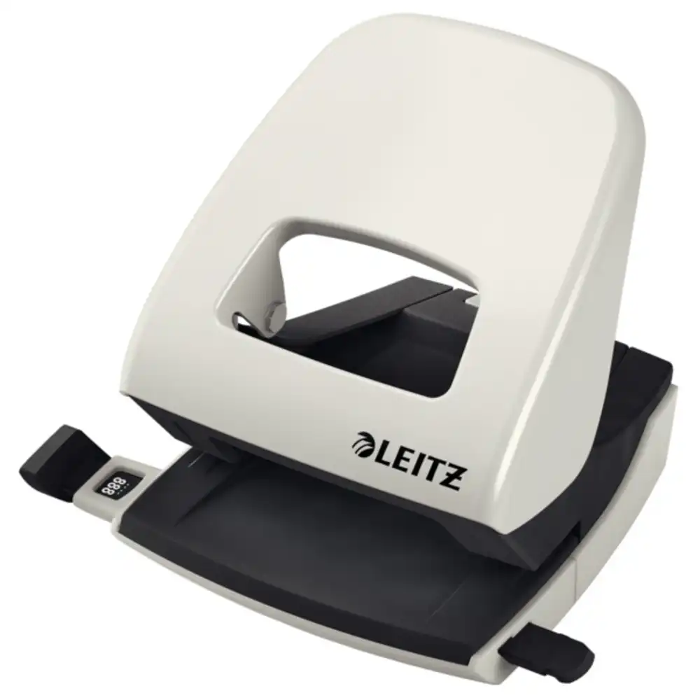 Perforator metalic LEITZ 5008 NeXXt Series, 30 coli – gri